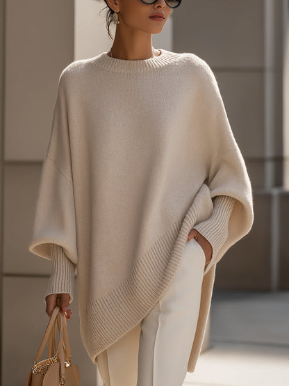 Elin | Oversized Lange Modieuze Trui