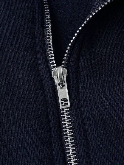 Lars | Zip-up met halve rits