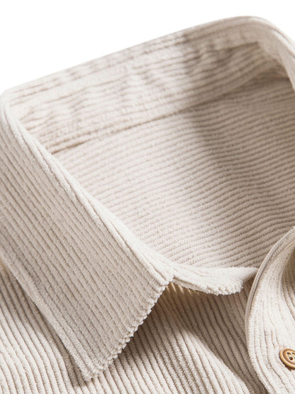 Bastien l Overhemd met knopen en korte Mouwen