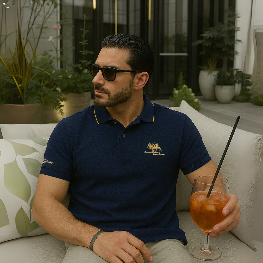 Oscar | Luxe Polo Shirt