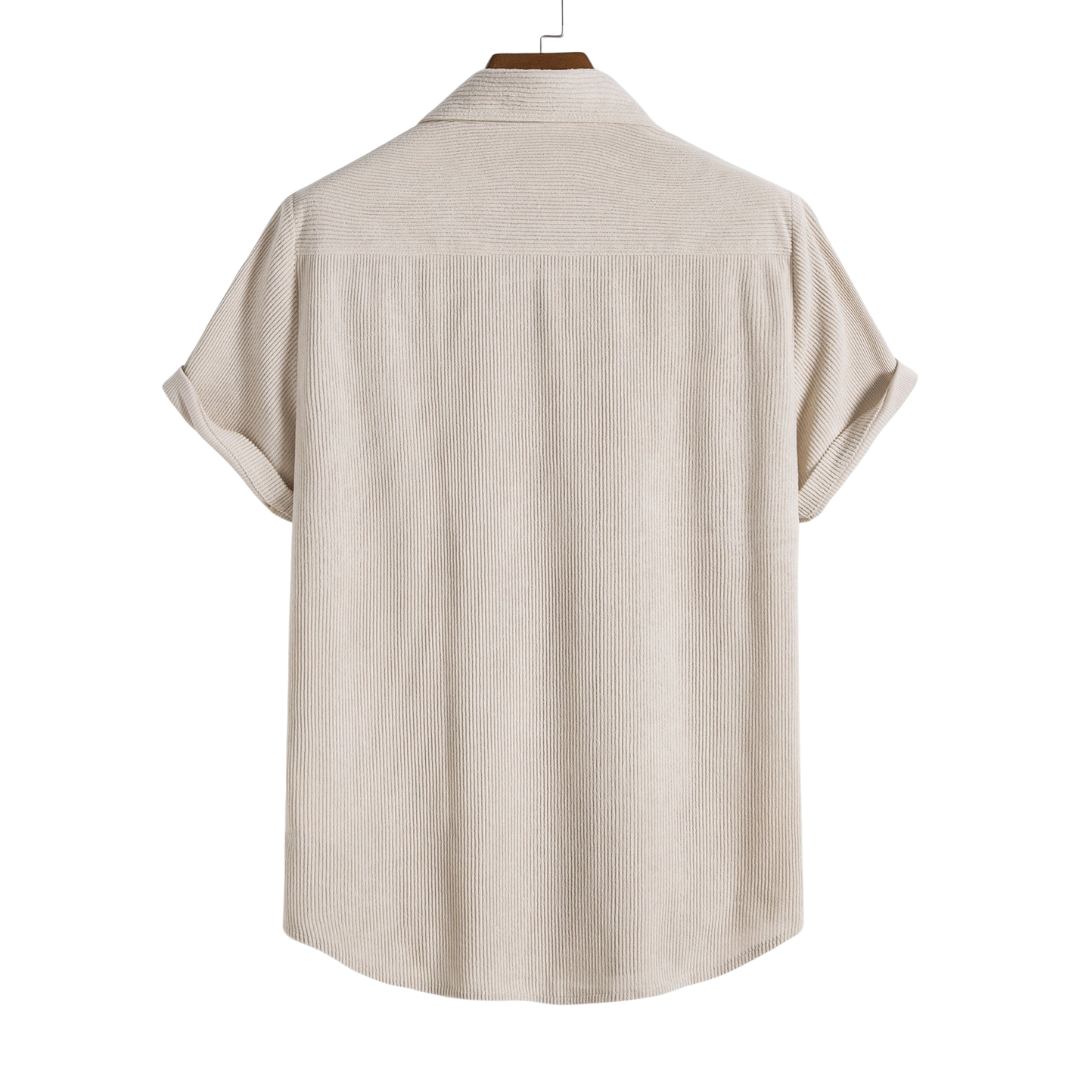 Bastien l Overhemd met knopen en korte Mouwen