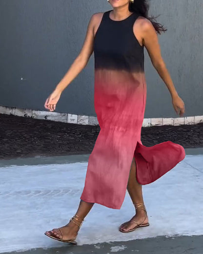 Goedele | Modieuze Mouwloze Jurk