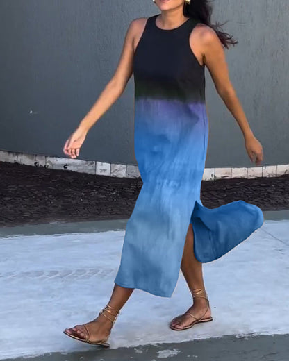 Goedele | Modieuze Mouwloze Jurk