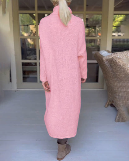 Fleur | Trui met hoge hals en lange mouwen