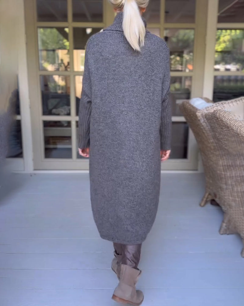 Fleur | Trui met hoge hals en lange mouwen