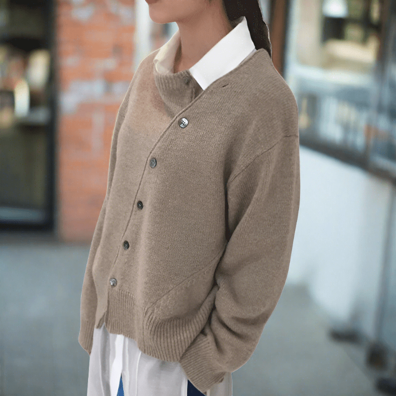Evi | Cardigan Met Knoopjes