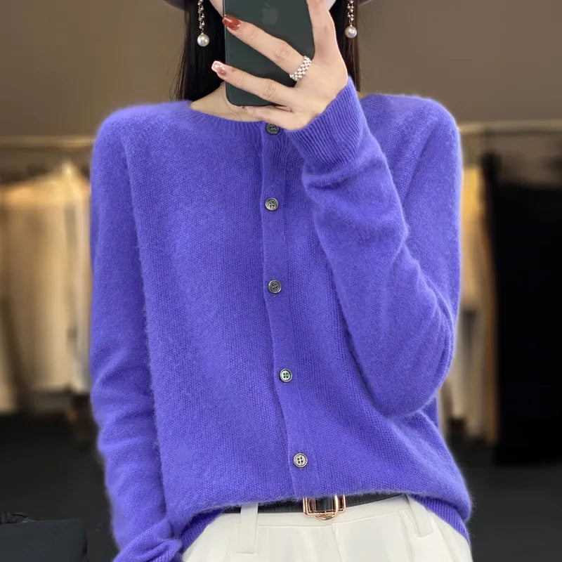 Luna | Elegante Knoopjes Cardigan