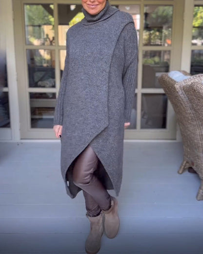 Fleur | Trui met hoge hals en lange mouwen