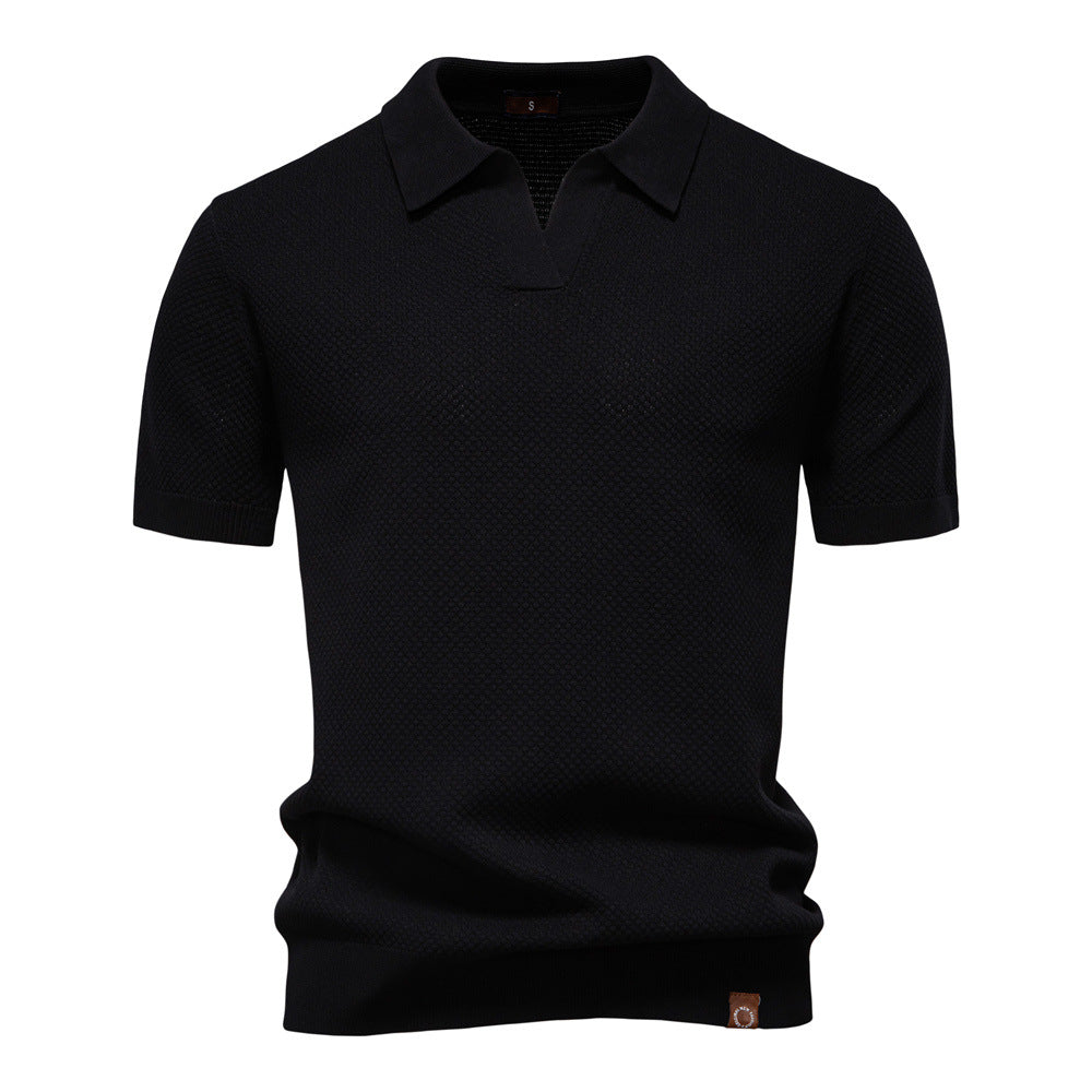 Arthur | Elegante polo met korte mouwen