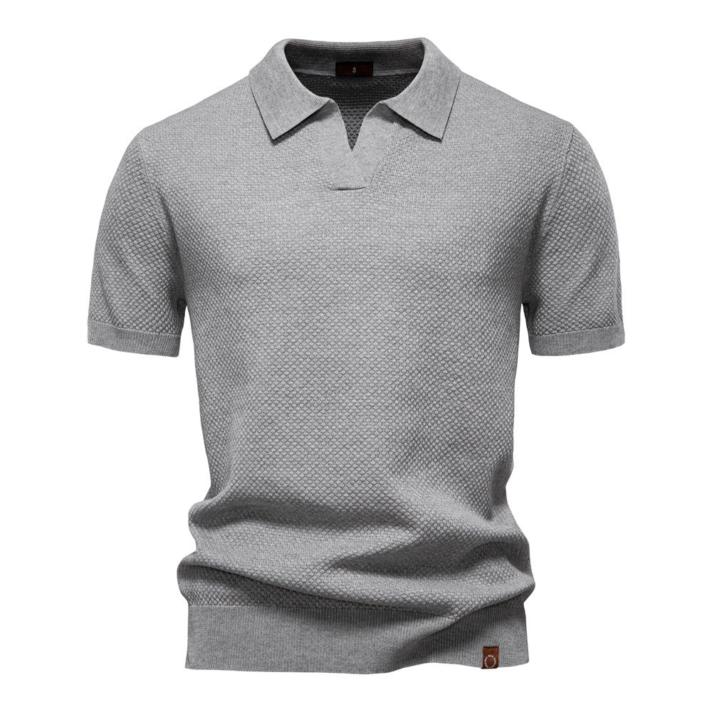 Arthur | Elegante polo met korte mouwen