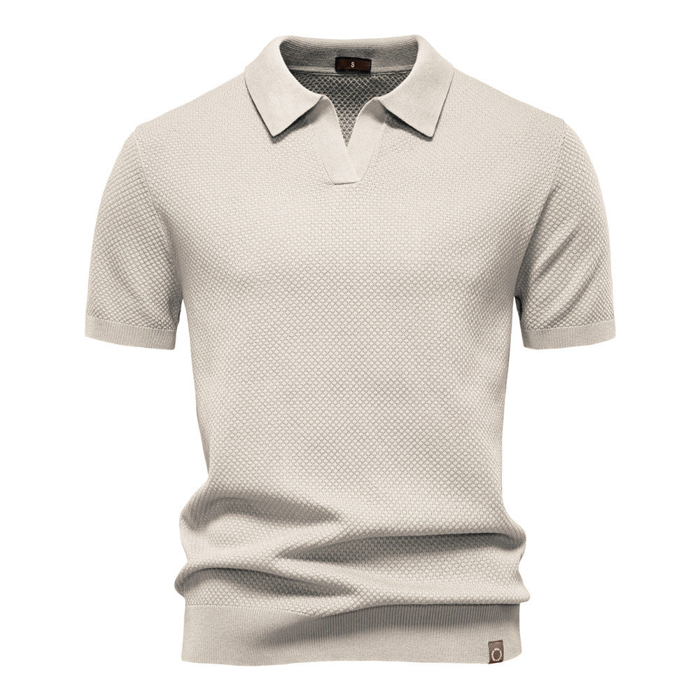 Arthur | Elegante polo met korte mouwen