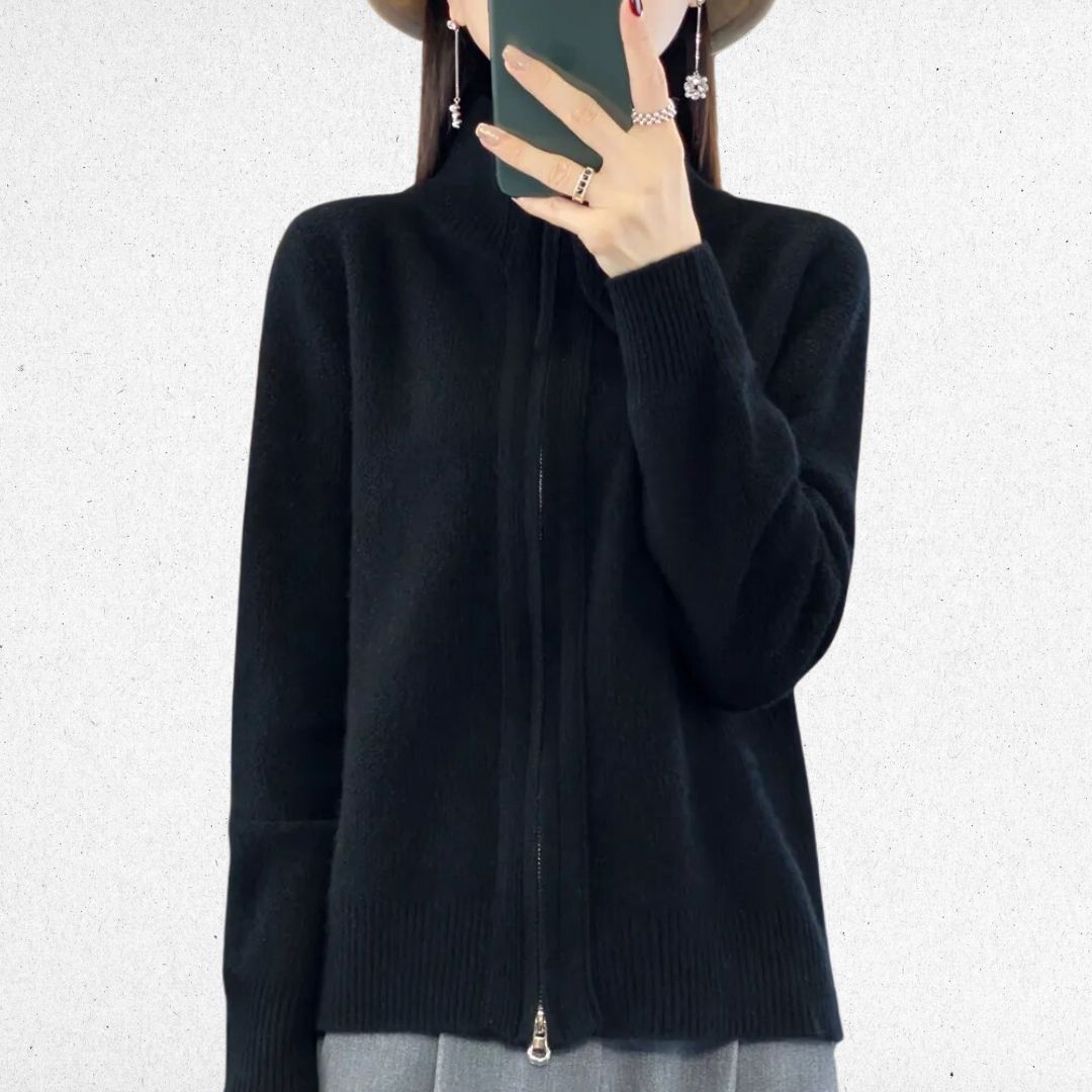 Anouk | Cozy Zip-Up Cardigan