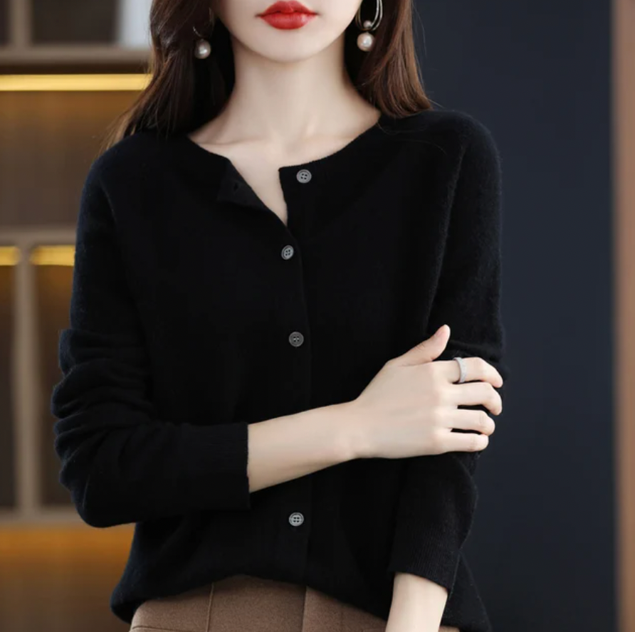 Luna | Elegante Knoopjes Cardigan