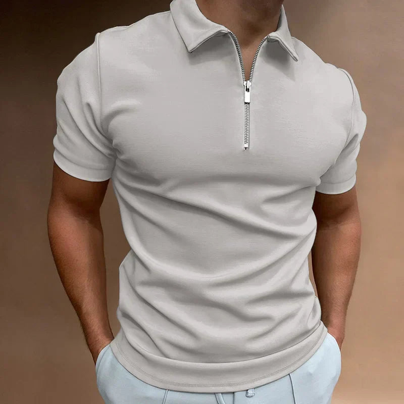 Victor | Klassieke Rits Polo Shirt 2+1 Gratis