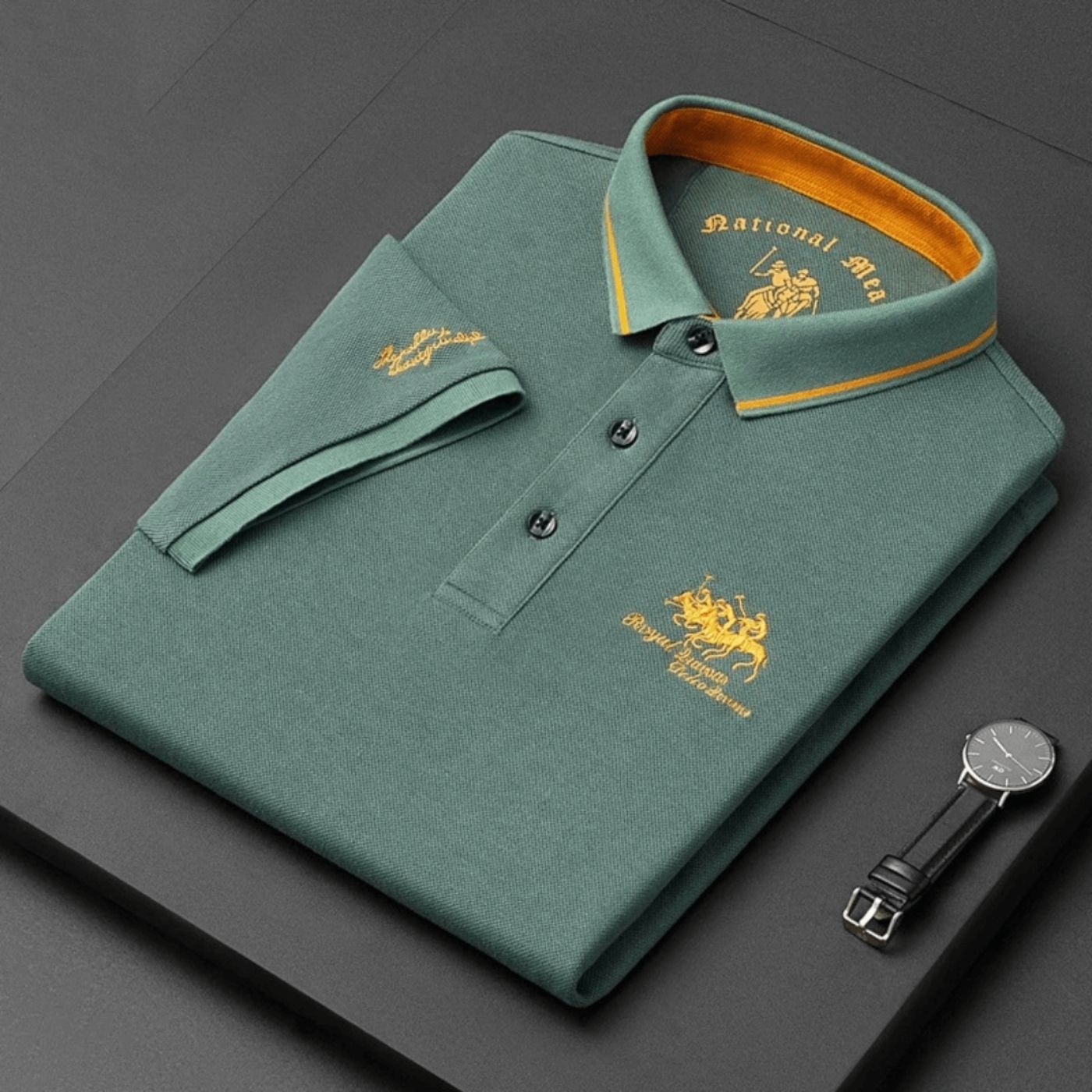 Oscar | Luxe Polo Shirt