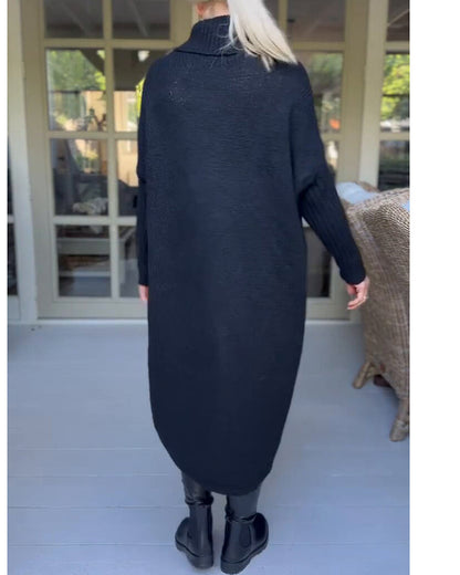 Fleur | Trui met hoge hals en lange mouwen