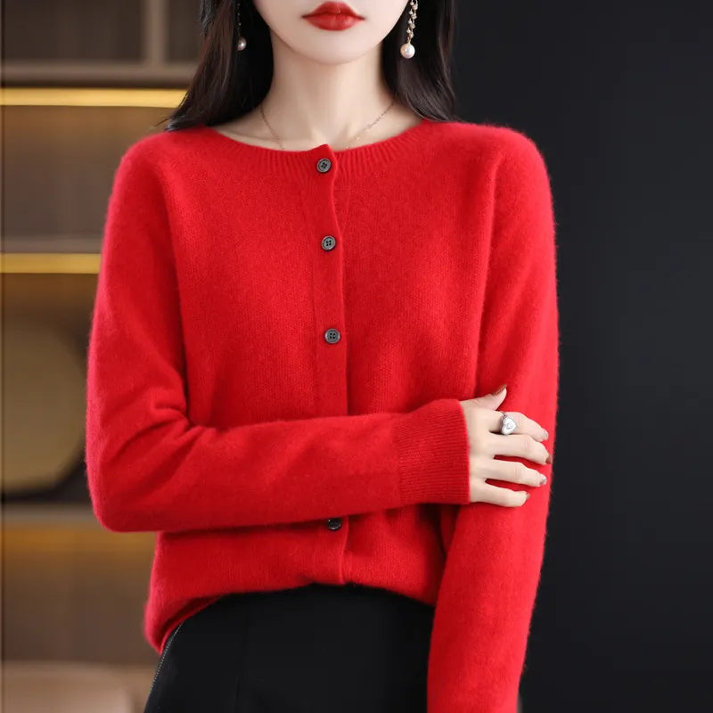Luna | Elegante Knoopjes Cardigan