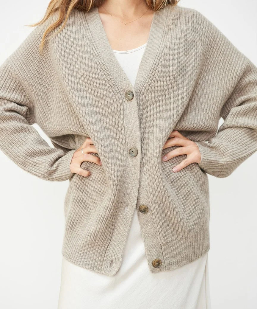 Hanne | Elegante Knopen Cardigan
