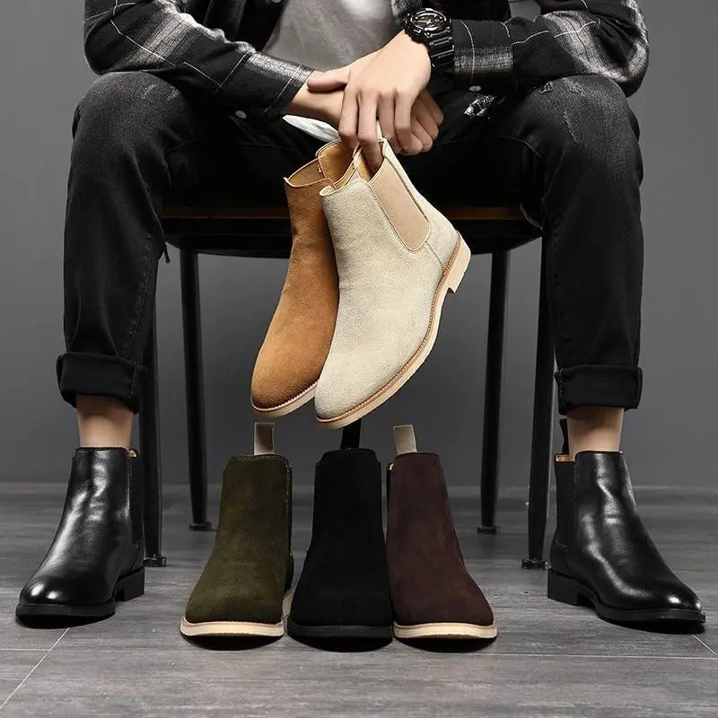 CONSTANT | Suède Chelsea Boots